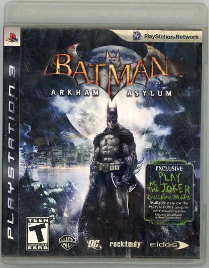 PlayStation 3: Batman: Arkham Asylum (CIB)