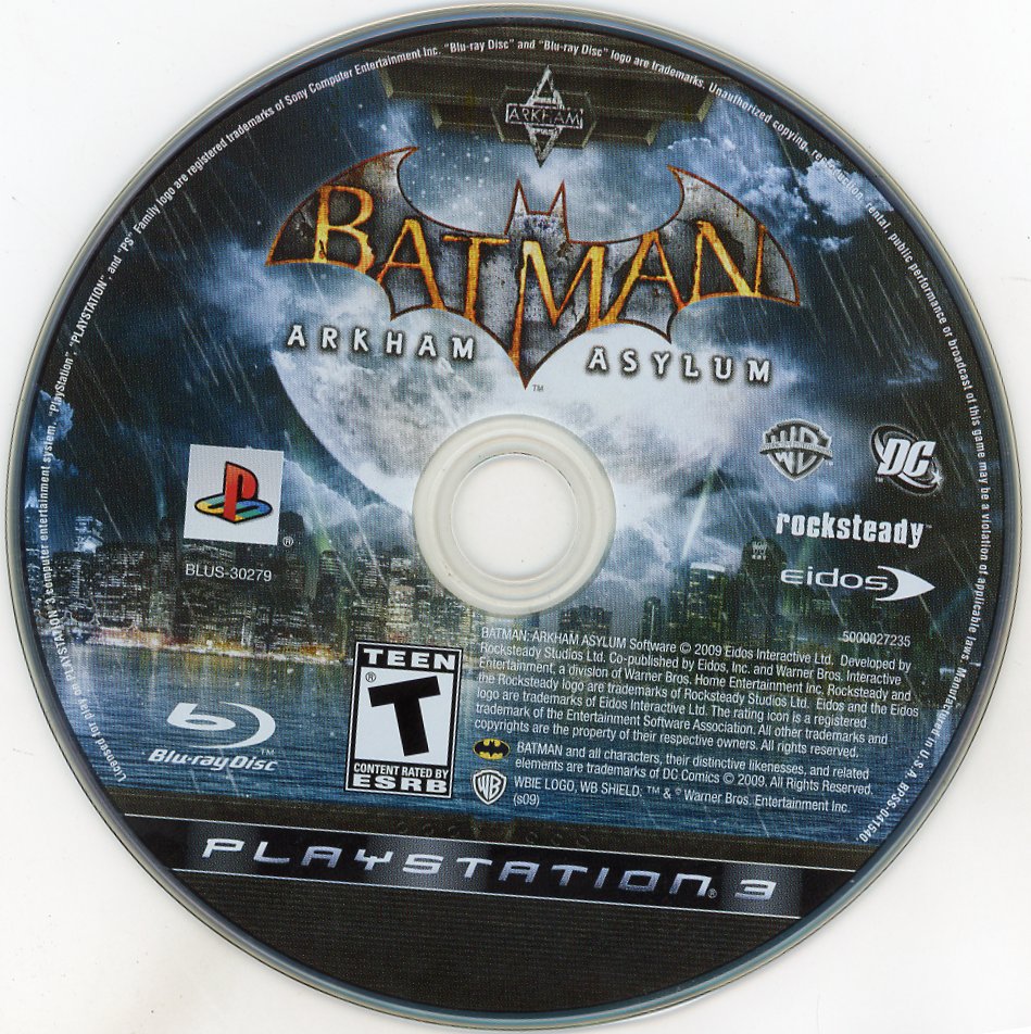 PlayStation 3: Batman: Arkham Asylum (CIB)