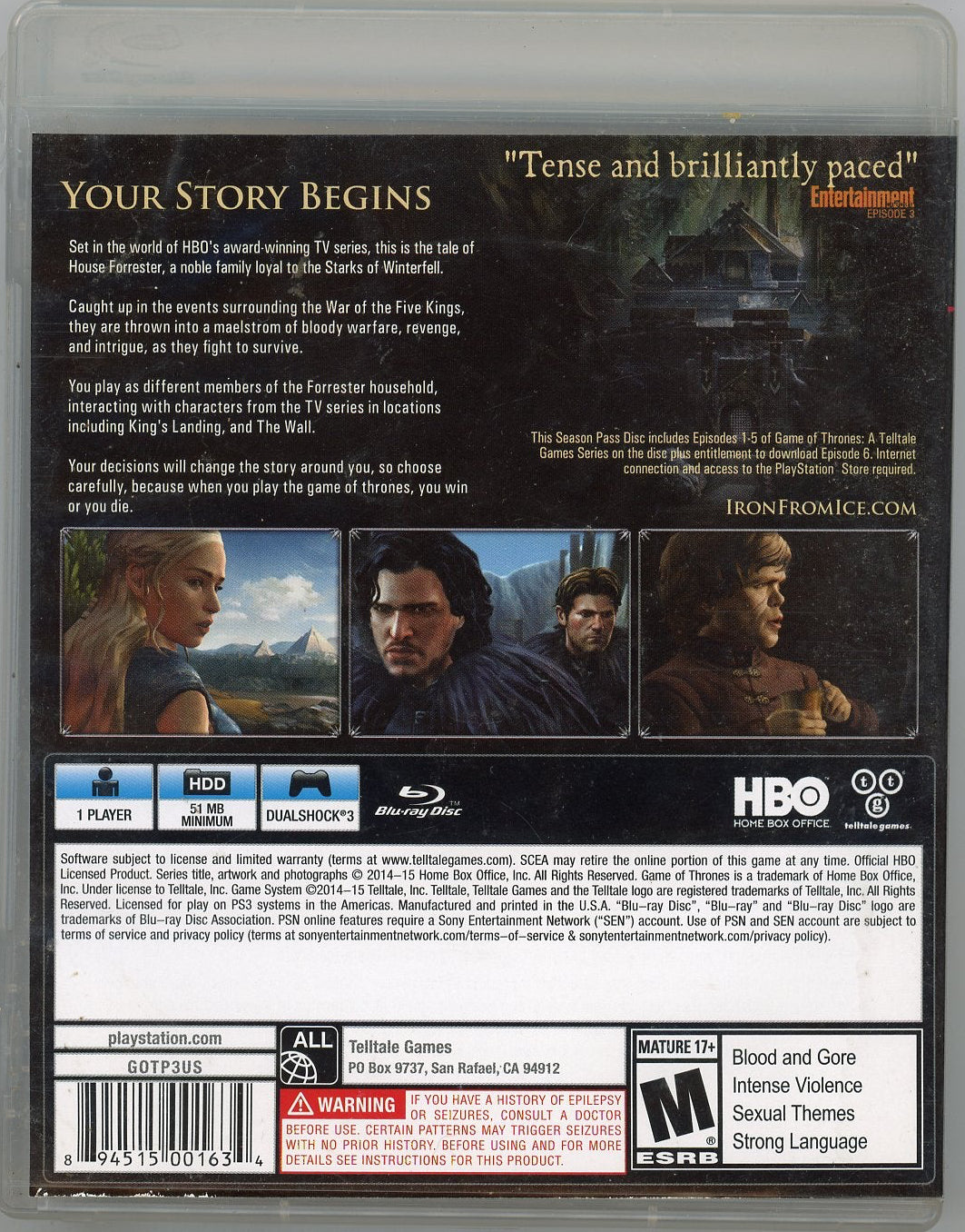 PlayStation 3: Game of Thrones