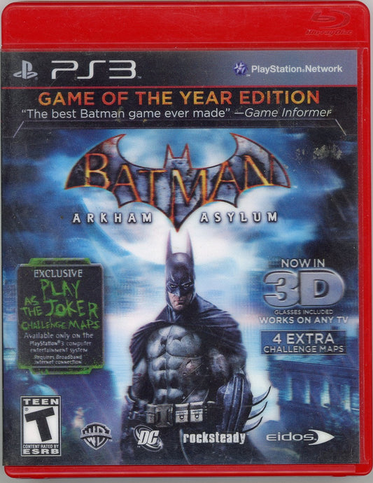 PlayStation 3: Batman Arkham Asylum