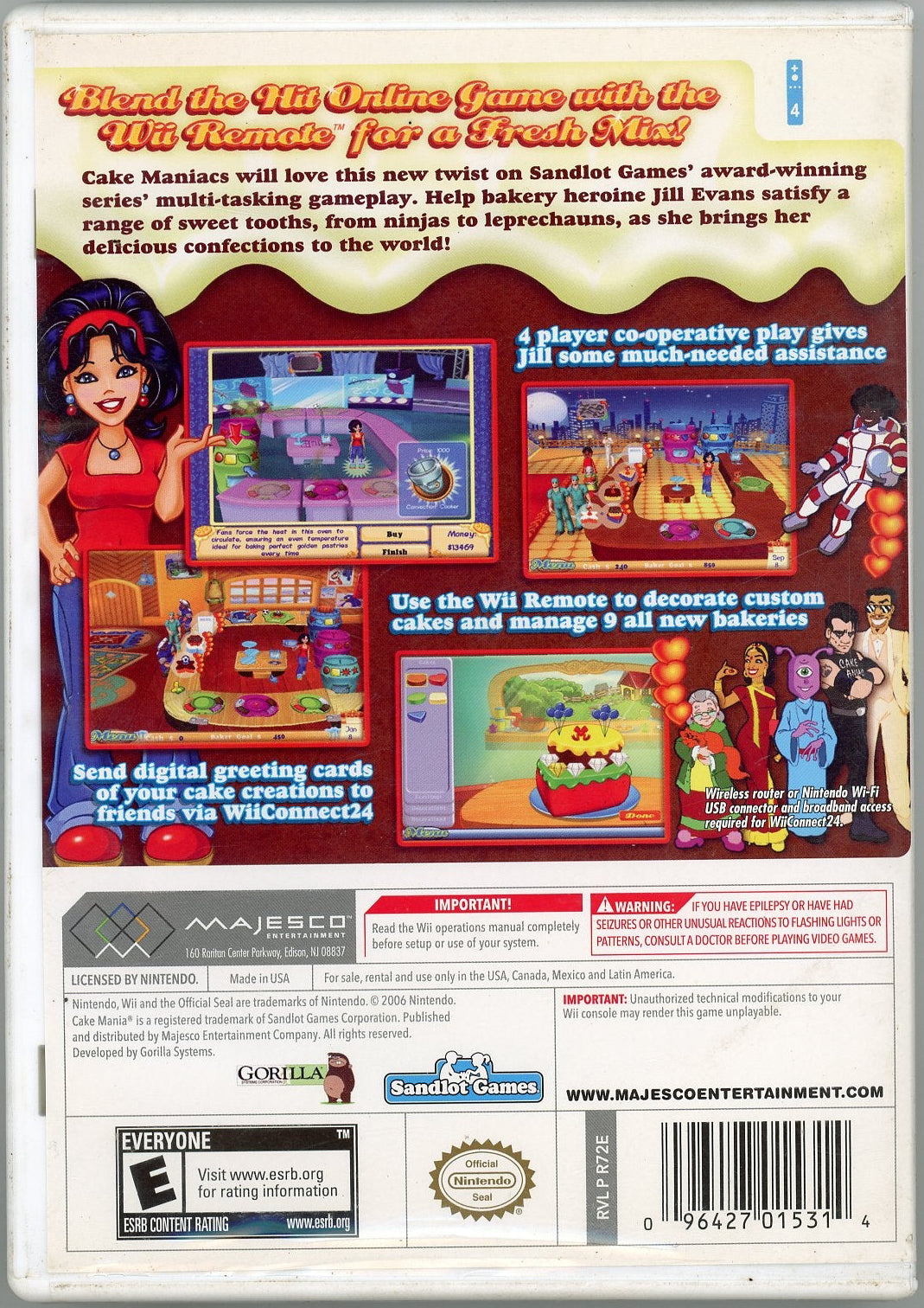 Wii: Cake Mania: In the Mix