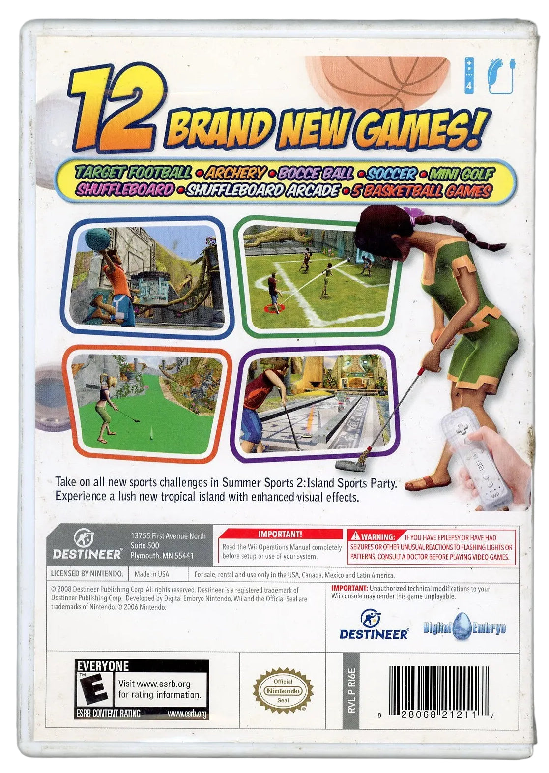 Wii: Island Sports Party: Summer Sports 2