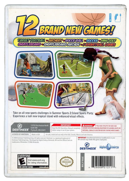 Wii: Island Sports Party: Summer Sports 2