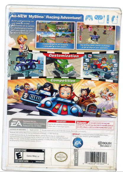 Wii: My Sims Racing (CIB)