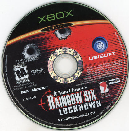 XBOX: Rainbow Six Lockdown (CIB)