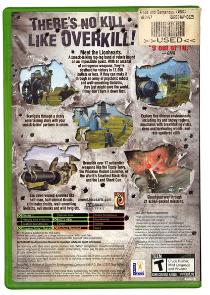 XBOX: Armed and Dangerous