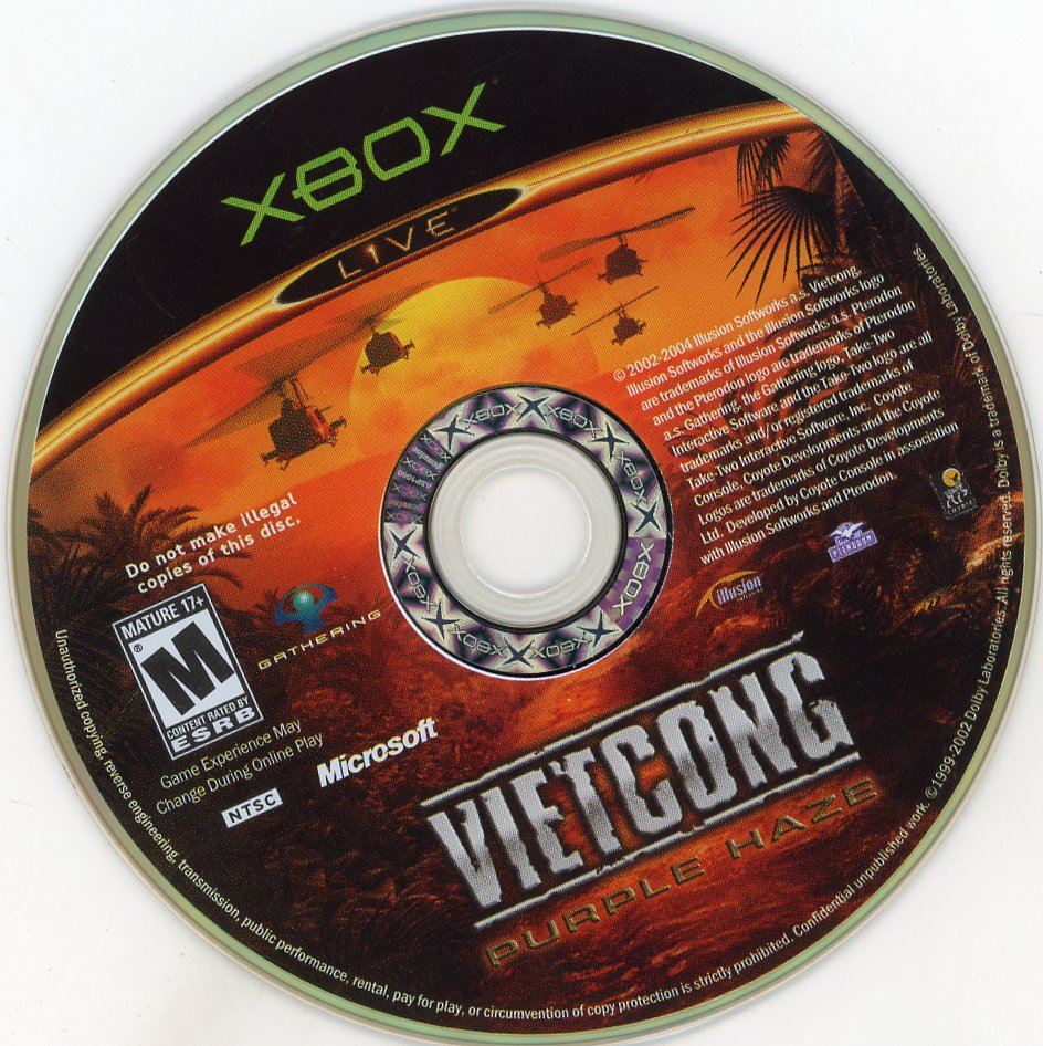 XBOX: Vietcong Purple Haze (CIB)