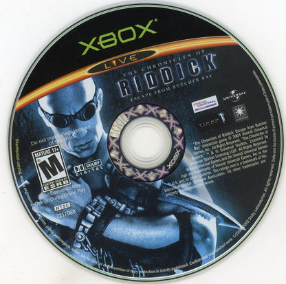 XBOX: The Chronicles of Riddick (CIB)