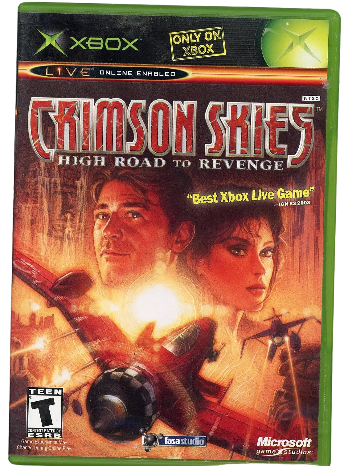 XBOX: Crimson Skies High Road to Revenge