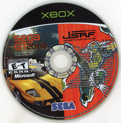 XBOX: Sega GT 2002/JSRF (CIB)