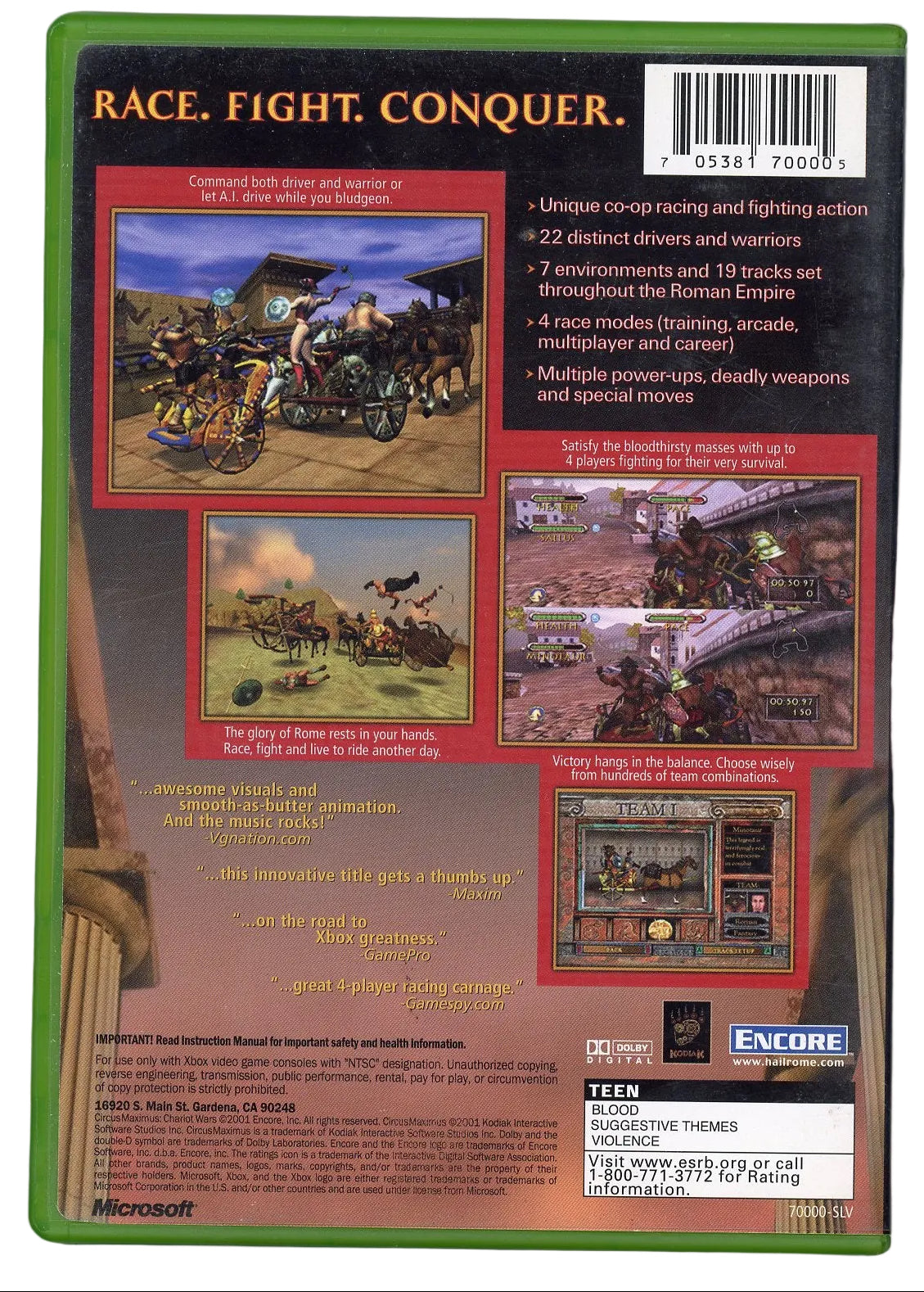 XBOX: Circus Maximus (CIB)