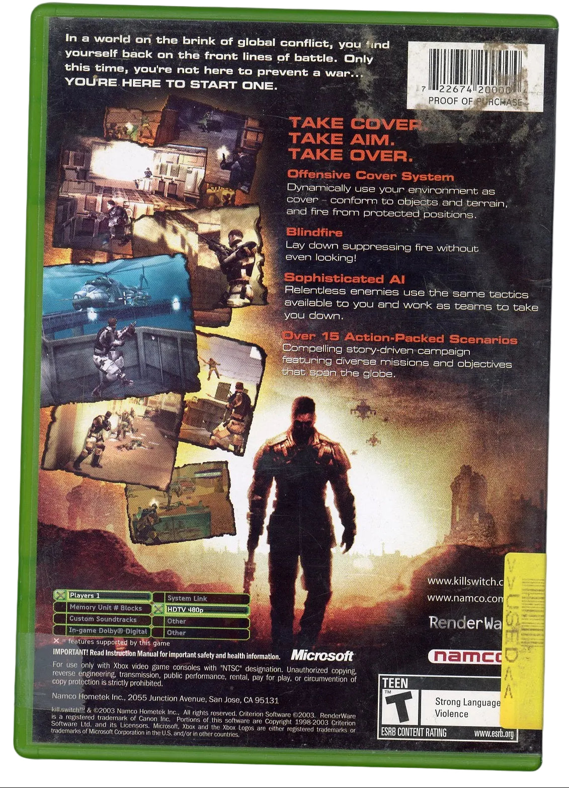 XBOX: Kill.Switch (CIB)
