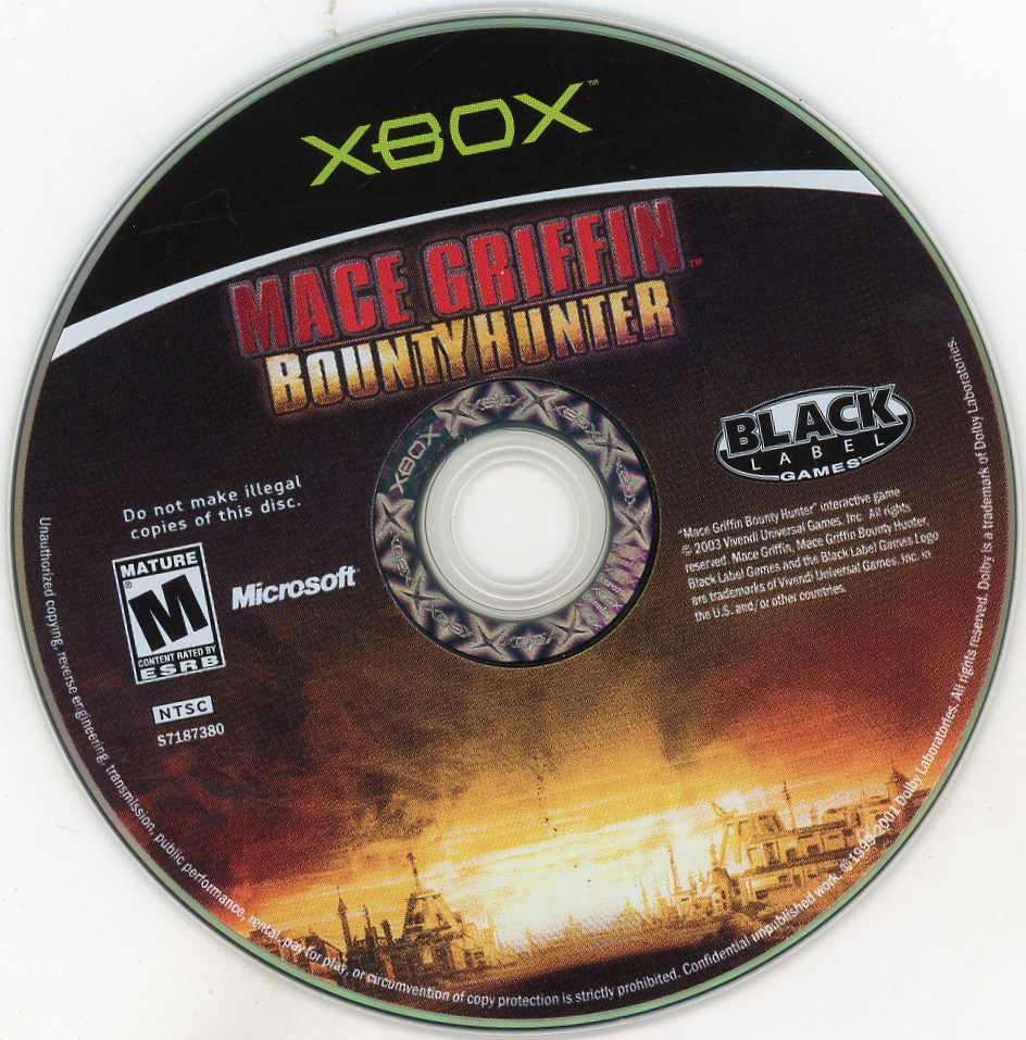 XBOX: Mace Griffin Bounty Hunter (CIB)