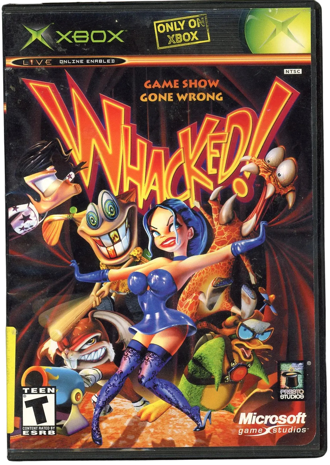 XBOX: Whacked! (CIB)