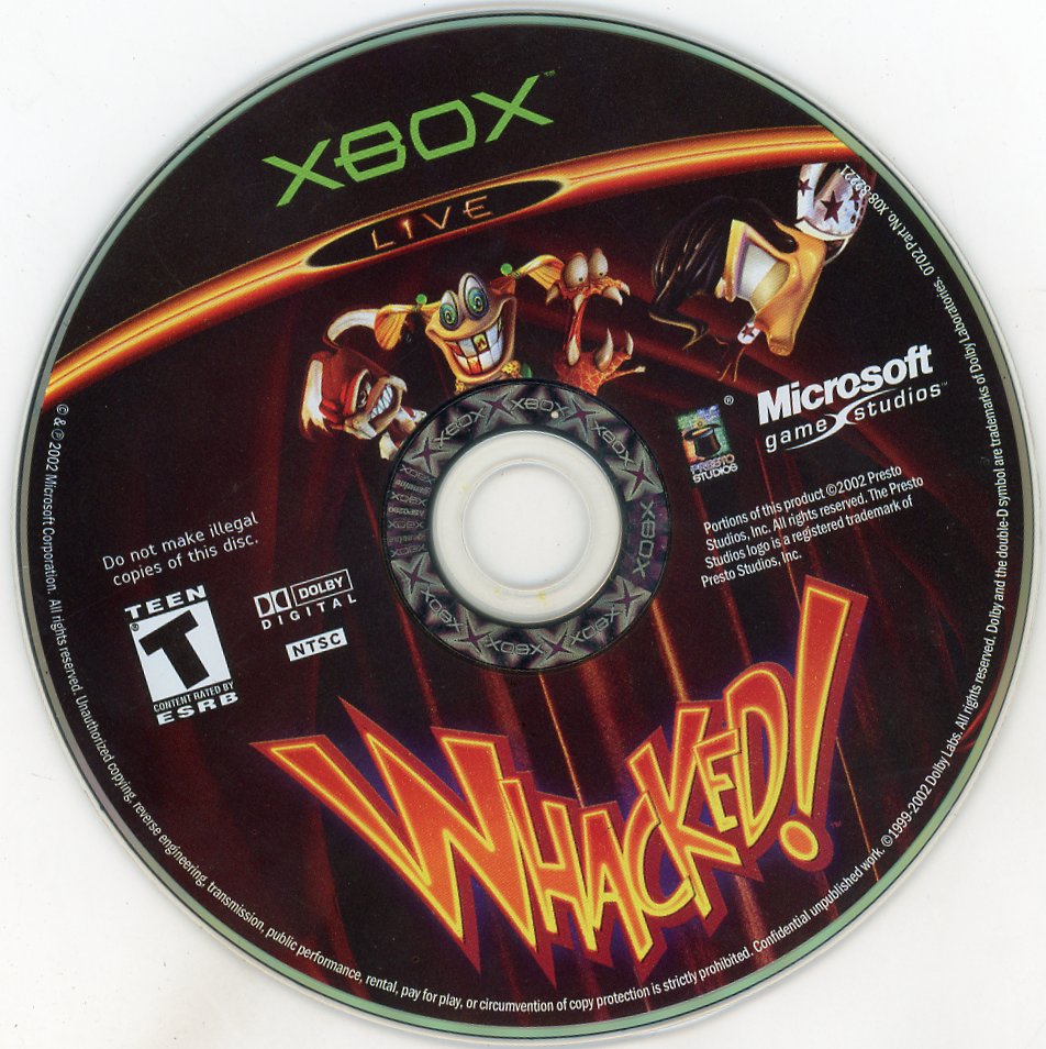 XBOX: Whacked! (CIB)