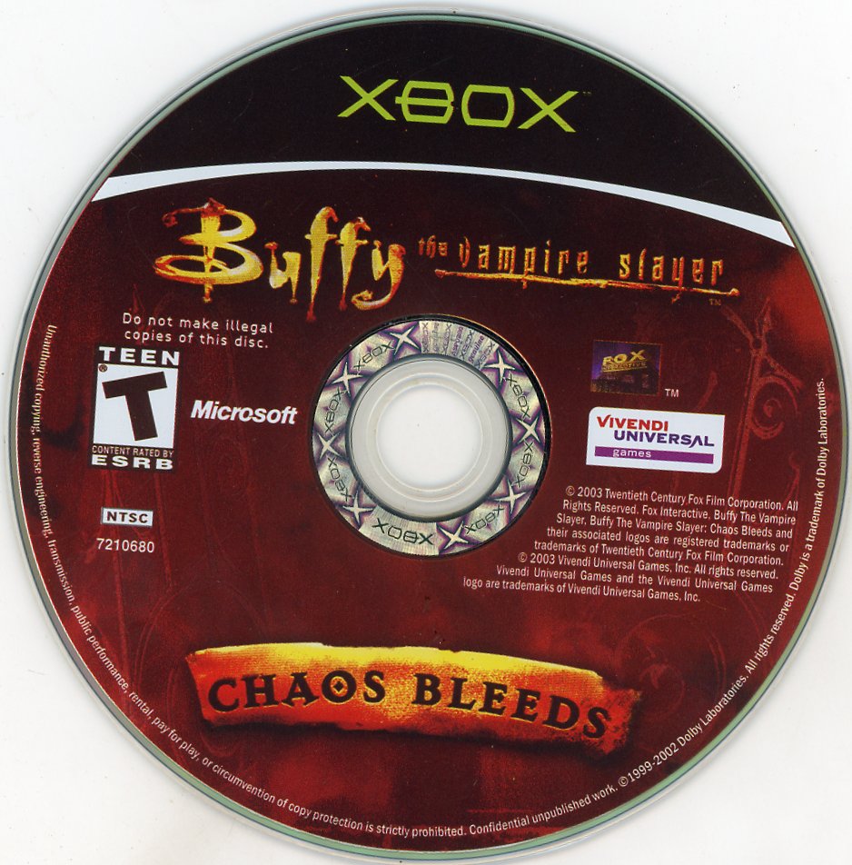 XBOX: Buffy the Vampire Slayer: Chaos Bleeds
