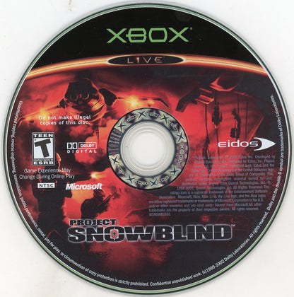 XBOX: Project Snowblind (CIB)