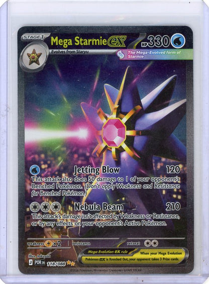 Pokemon: Mega Starmie EX - Perfect Order #118/088