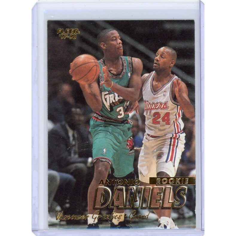 1997-98 Vancouver Grizzlies Antonio Daniels Fleer #219