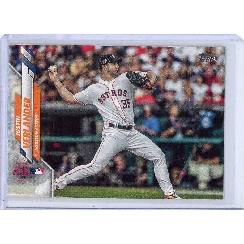 2020 Houston Astros Justin Verlander Topps Update #U-194