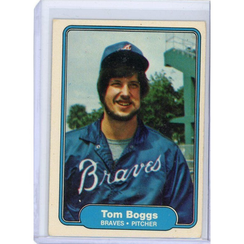 1982 Atlanta Braves Tom Boggs Fleer #430