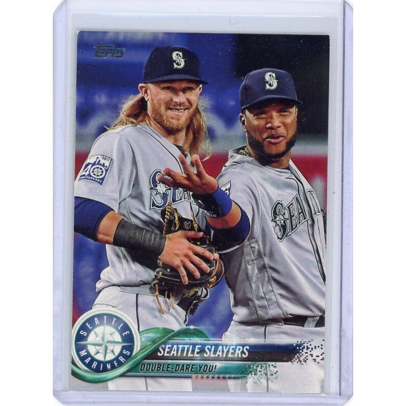 2018 Seattle Mariners (Taylor Motter / Robinson Cano) Topps Seattle Slayers #205