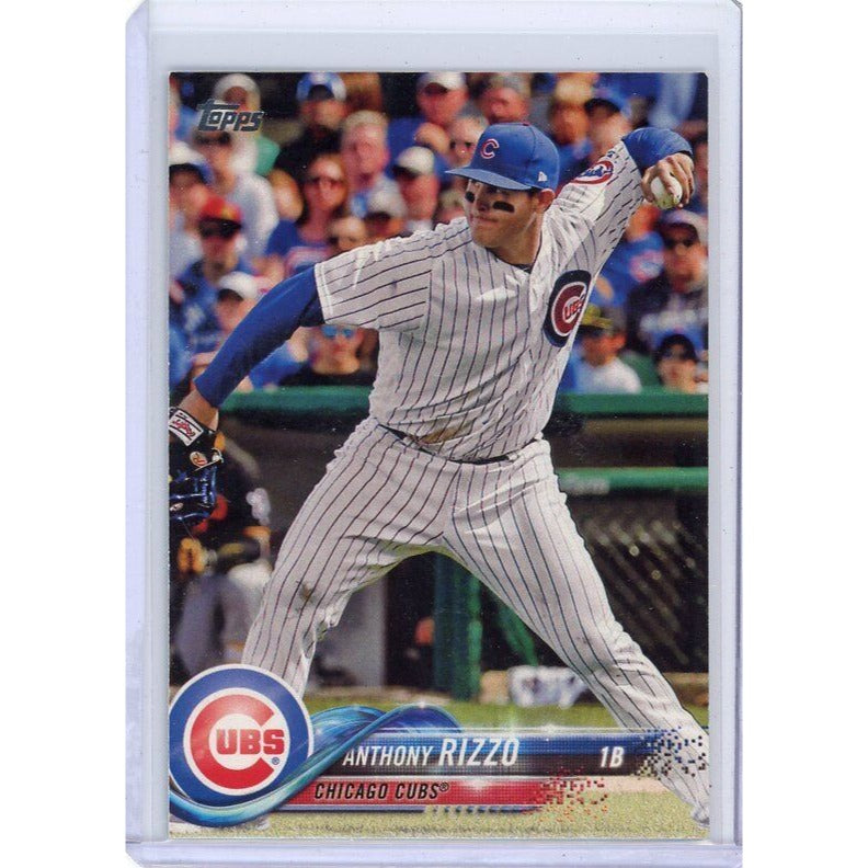 2018 Chicago Cubs Anthony Rizzo Topps #50