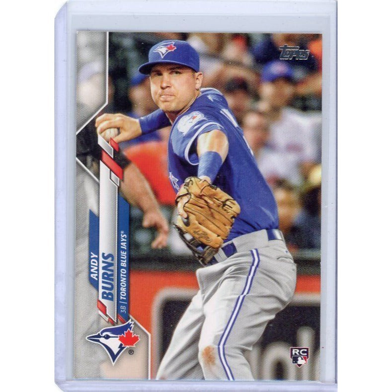 2020 Toronto Blue Jays Andy Burns Topps Update #U-177