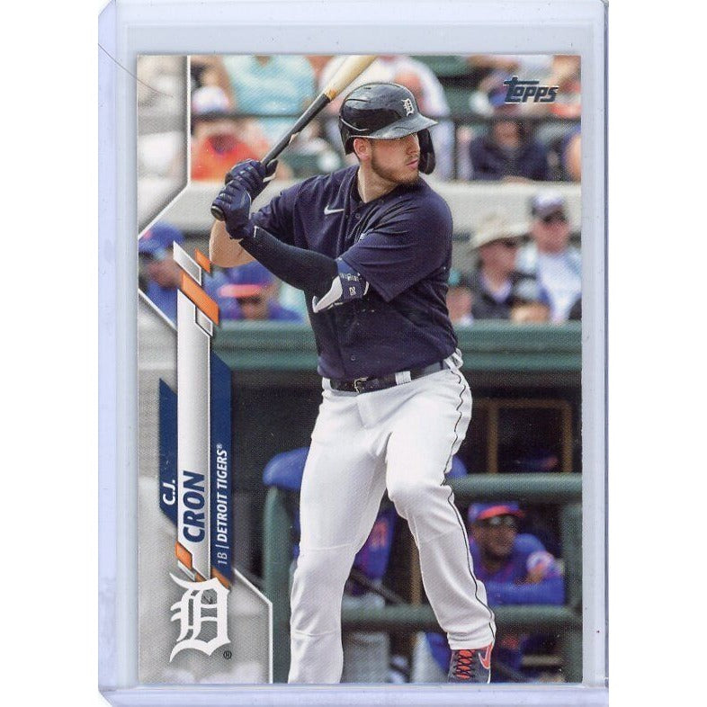 2020 Detroit Tigers C.J. Cron Topps Update #U-180