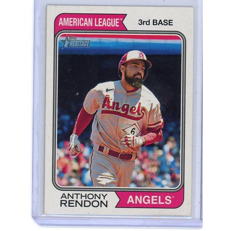 2023 Los Angeles Angels Anthony Rendon Topps Heritage #532