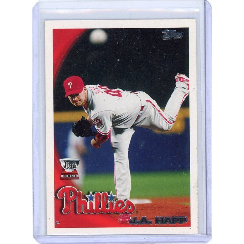 2010 Philadelphia Phillies J.A. Happ Topps #89