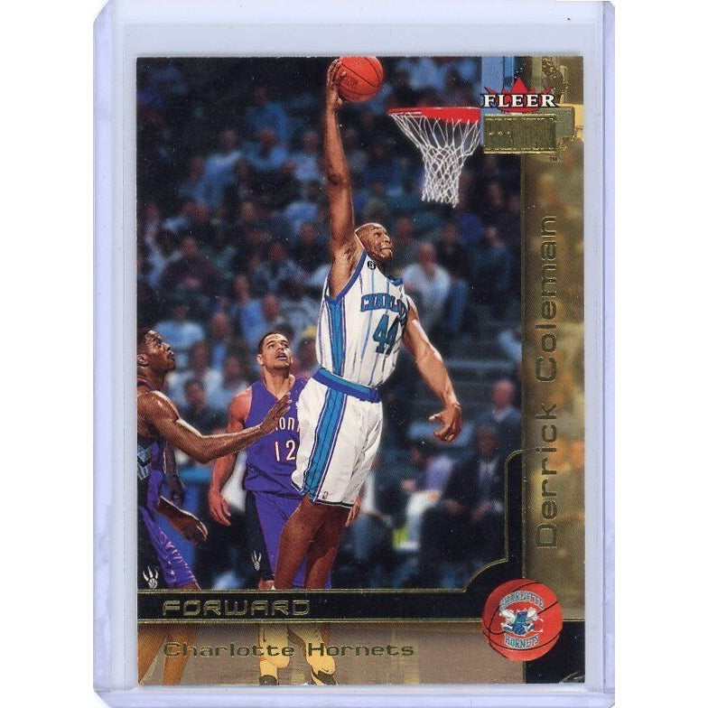 2000-01 Charlotte Hornets Derrick Coleman Fleer Premium #49