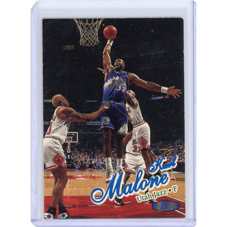 1997-98 Utah Jazz Karl Malone Fleer Ultra #12