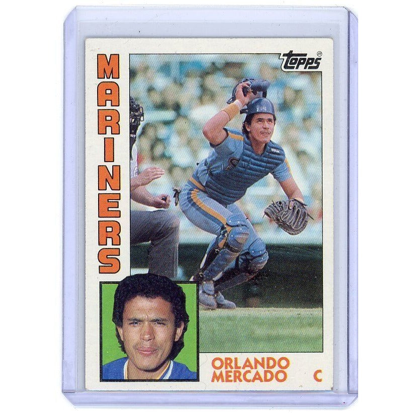 1984 Seattle Mariners Orlando Mercado Topps #314