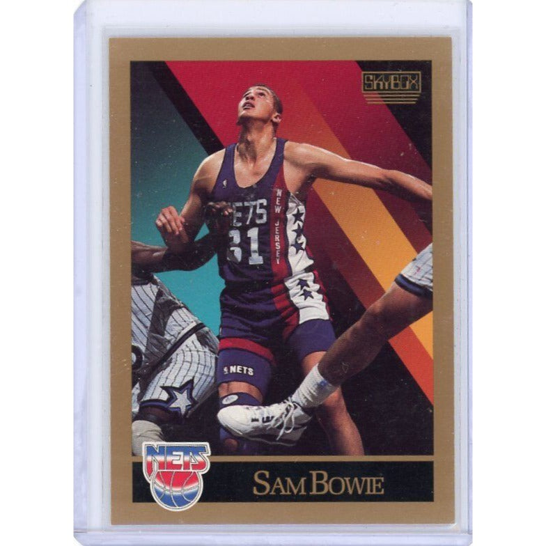 1990-91 New Jersey Nets Sam Bowie SkyBox #177