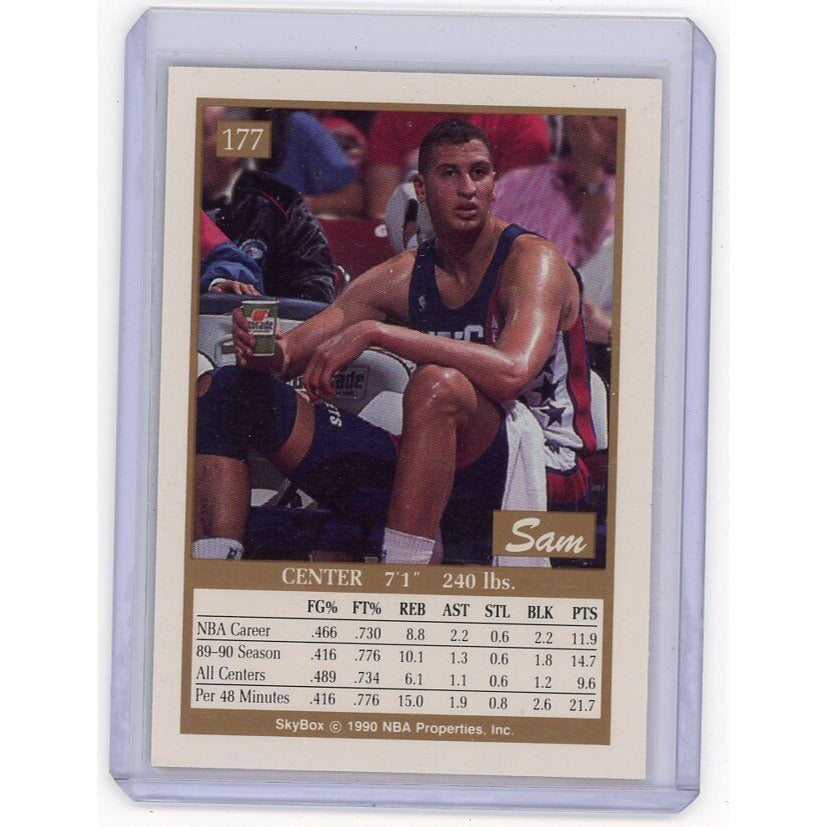 1990-91 New Jersey Nets Sam Bowie SkyBox #177