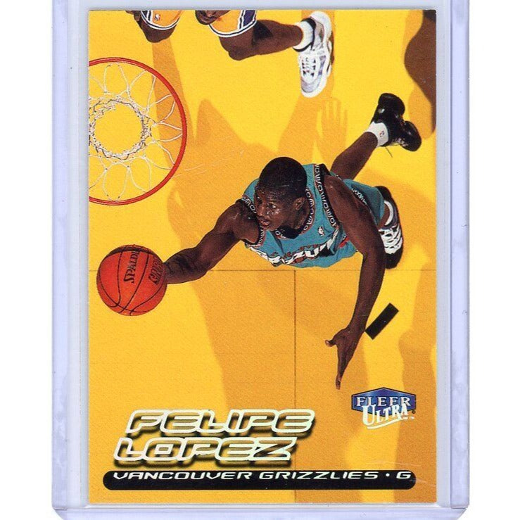 1999-00 Vancouver Grizzlies Felipe Lopez Fleer Ultra #69