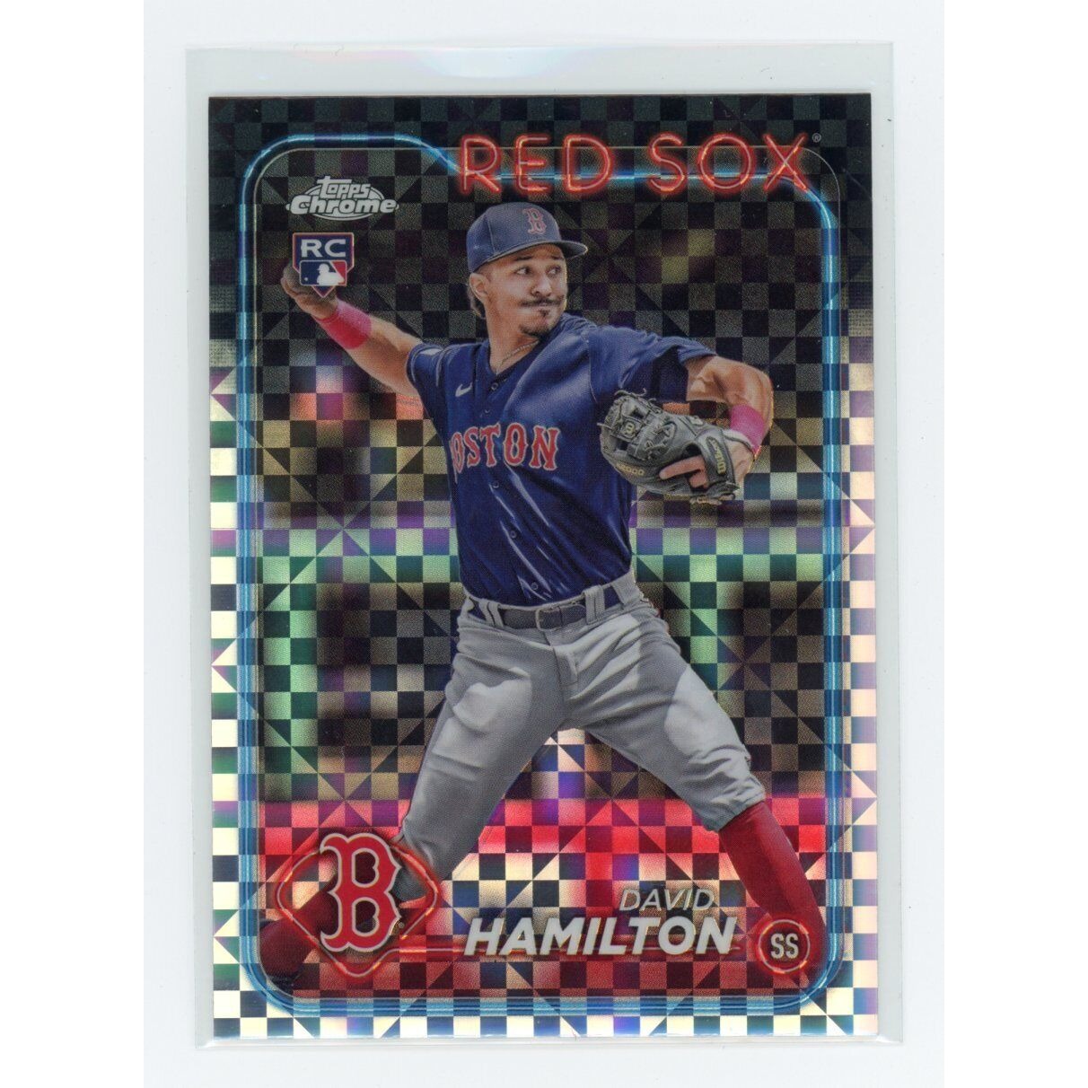 2024 David Hamilton RC Topps Chrome #49