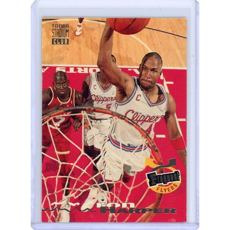 1993-94 Los Angeles Clippers Ron Harper Topps Stadium Club #351