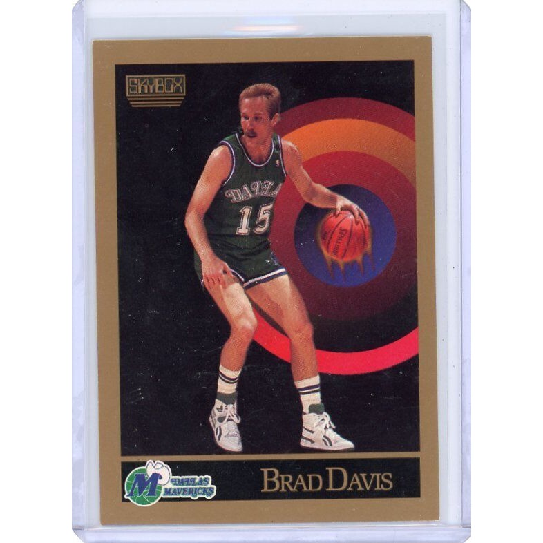 1990-91 Dallas Mavericks Brad Davis SkyBox #62