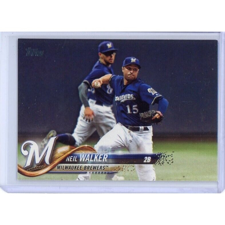 2018 Milwaukee Brewers Neil Walker Topps #268