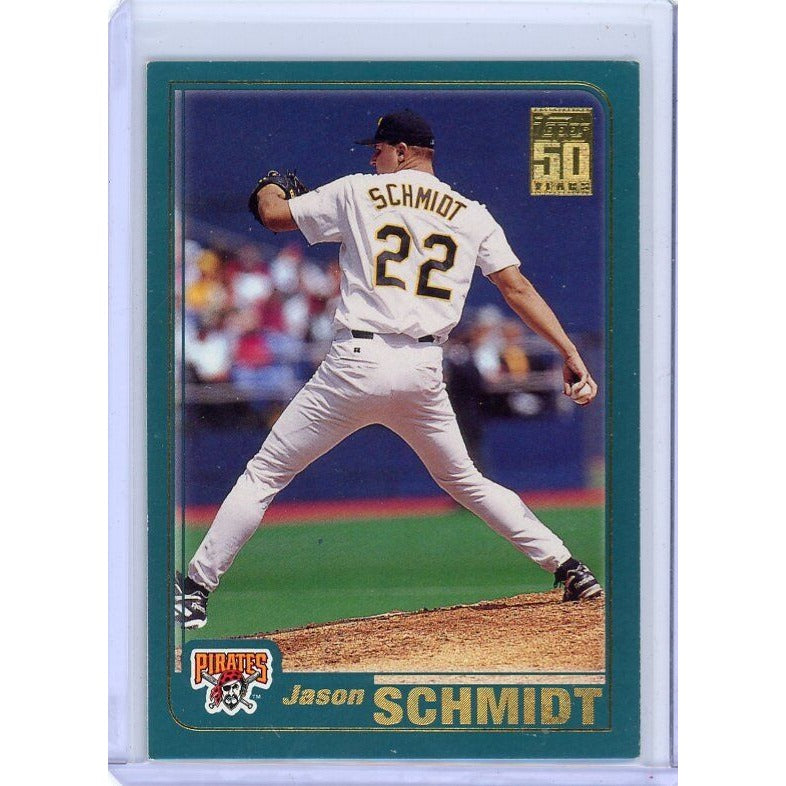 2001 Pittsburgh Pirates Jason Schmidt Topps #142