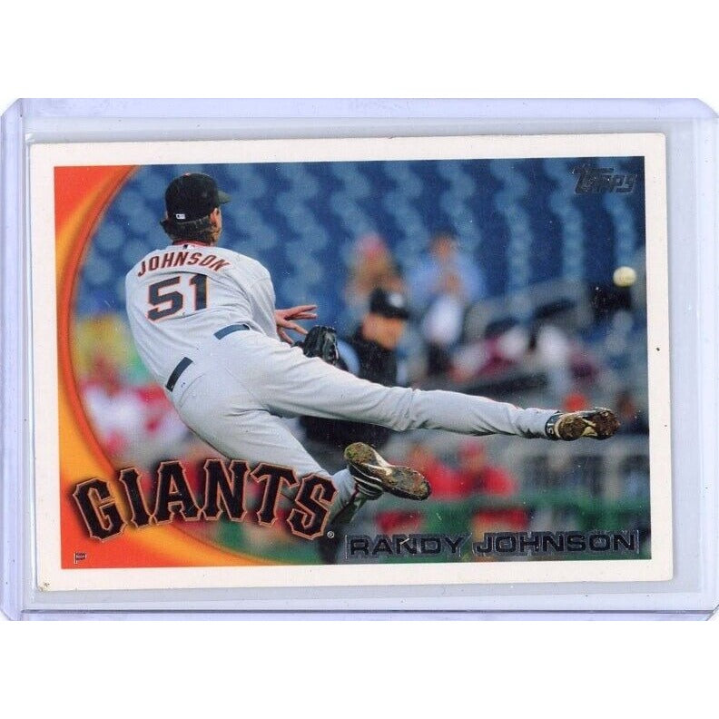 2010 San Francisco Giants Randy Johnson Topps #220