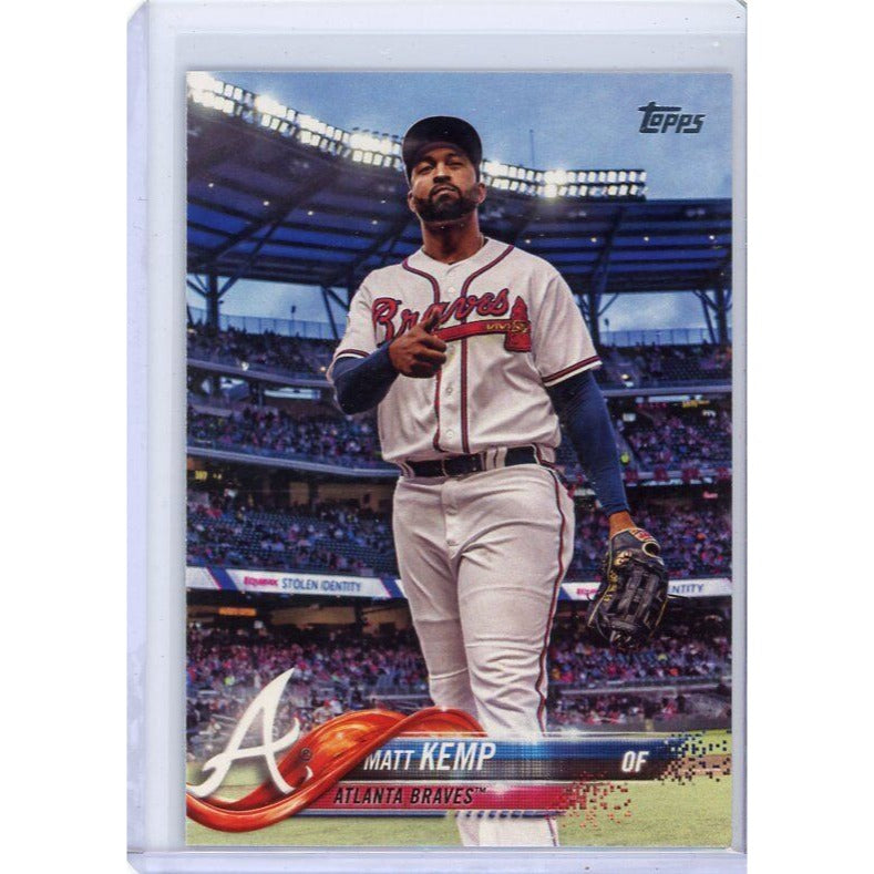 2018 Atlanta Braves Matt Kemp Topps #183