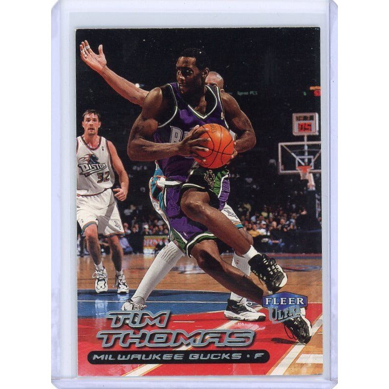 1999-00 Milwaukee Bucks Tim Thomas Fleer Ultra #101