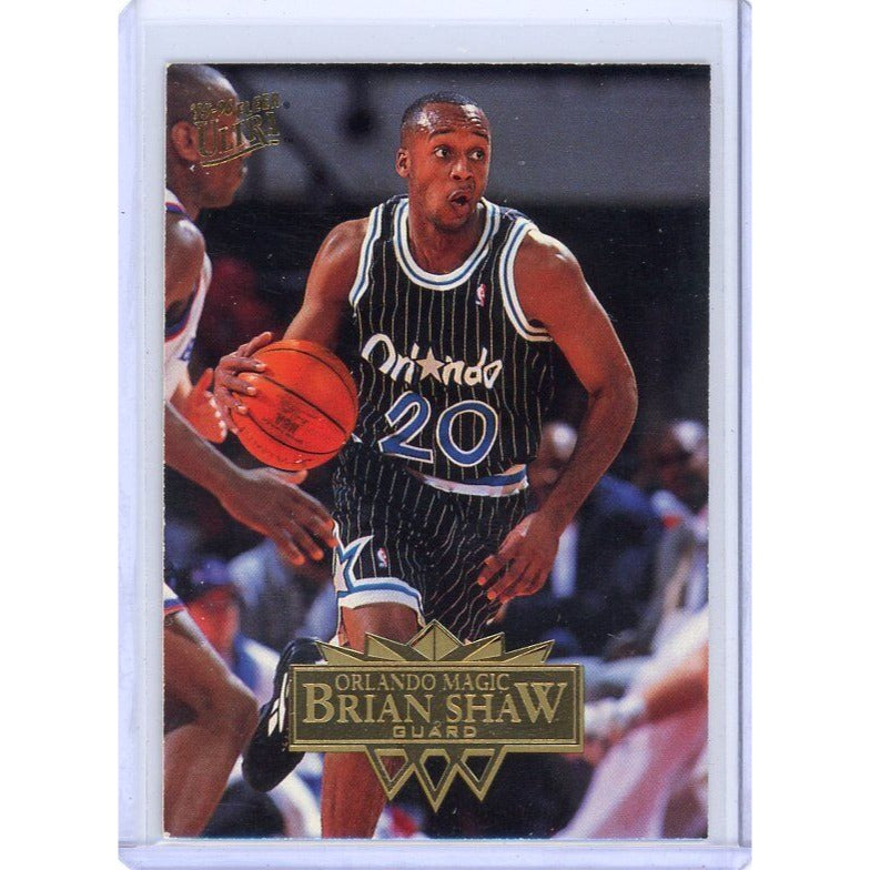 1995-96 Orlando Magic Brian Shaw Ultra #129