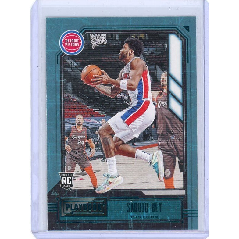 2020-21  Detroit Pistons Saddiq Bey Panini Chronicles #183