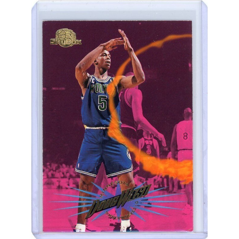 1995-96 Minnesota Timberwolves Doug West SkyBox Premium #76