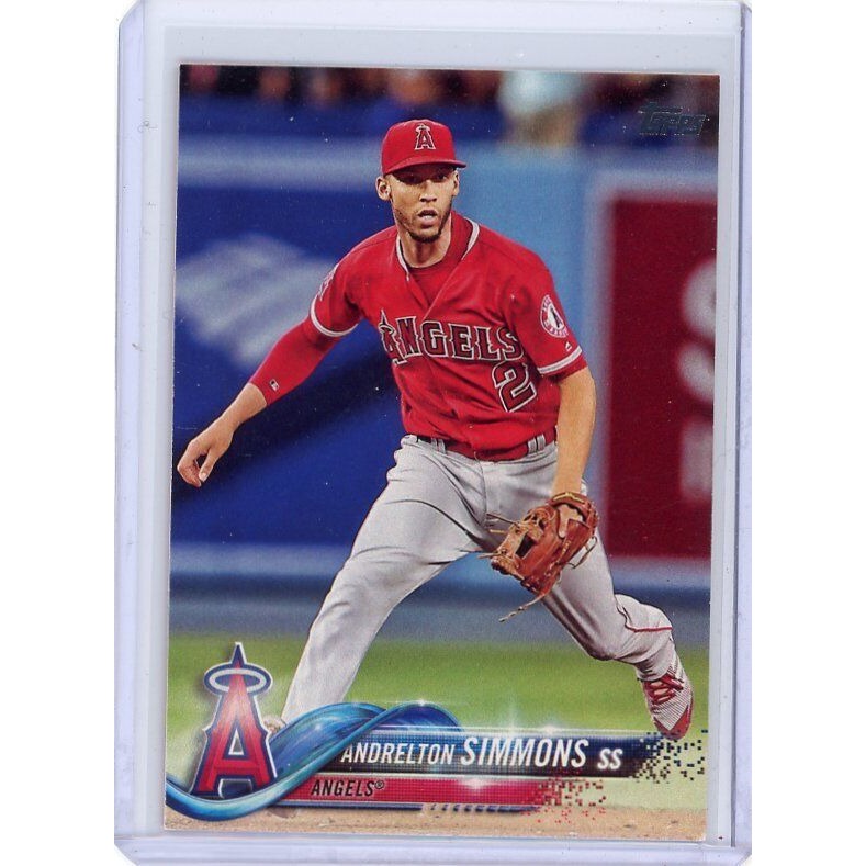 2018 Los Angeles Angels Andrelton Simmons Topps  #A-2