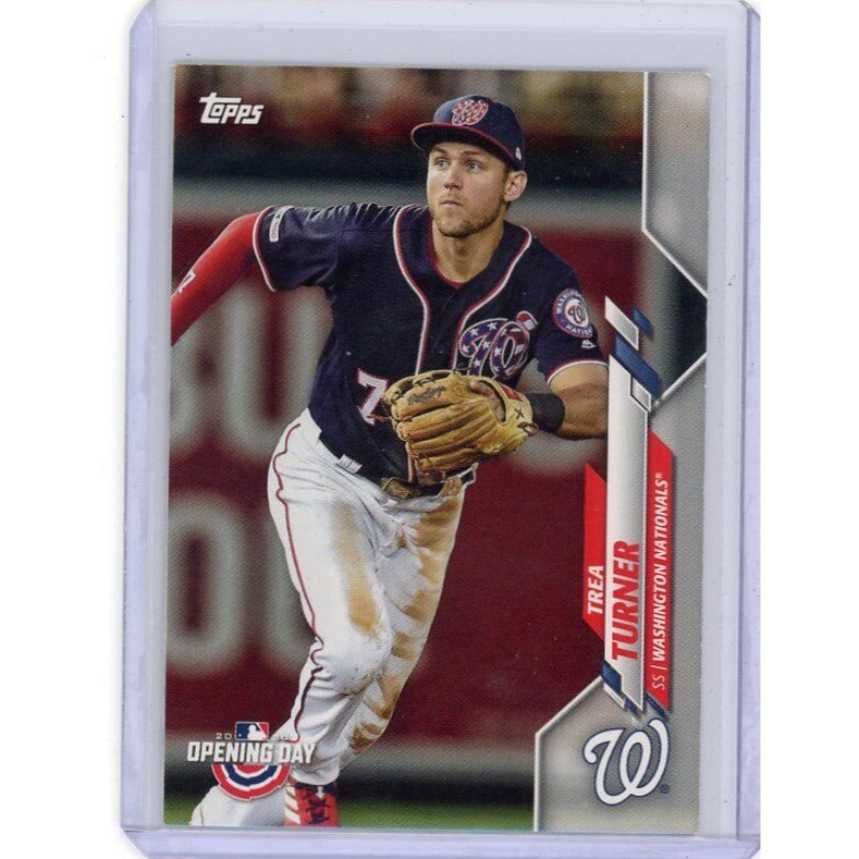 2020 Washington Nationals Trea Turner Topps Opening Day #35